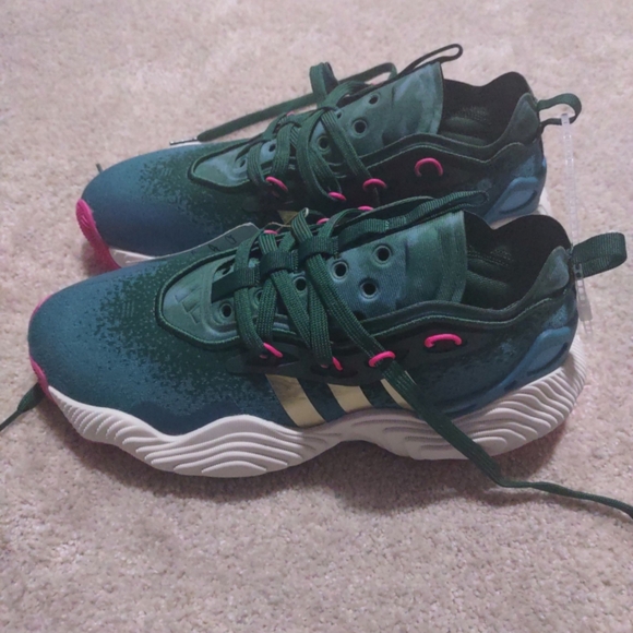 Adidas Kids Green Sneakers